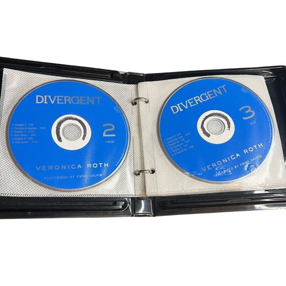 Divergent & Insurgent Set - Veronica Roth Unabridged Audiobook COMPLETE CD Lot - Picture 7 of 9